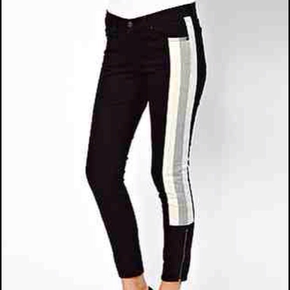 SOLD - Rag & Bone 'Skinny Racer' Jeans in Coal - Picture 2 of 3