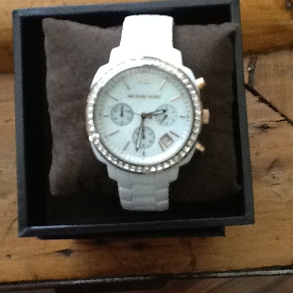 Authentic MK White Watch -  JUST REDUCED