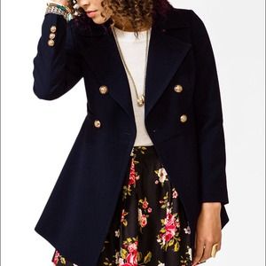 Double Breasted Peacoat