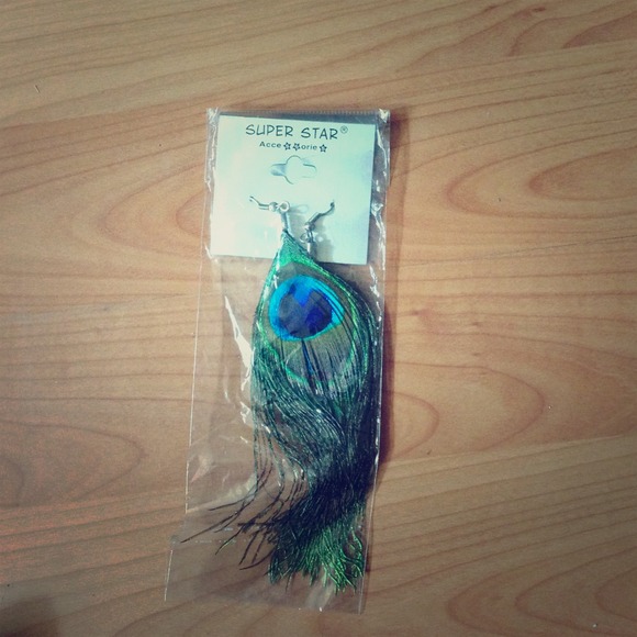 Peacock Earrings!