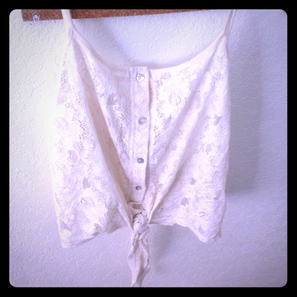 Lacey crop top