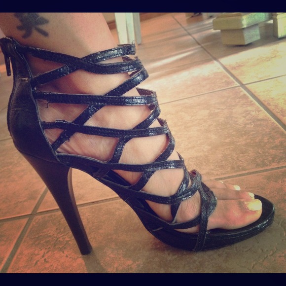 Gladiator high heel sandals size 7