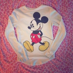 Mickey Mouse  long sleeve thermal/trade