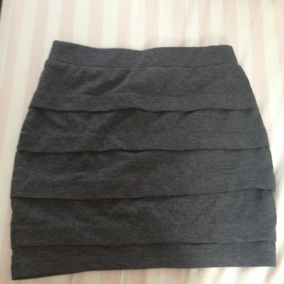 Grey Skirt Bodycon