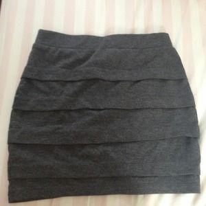 Grey Skirt Bodycon