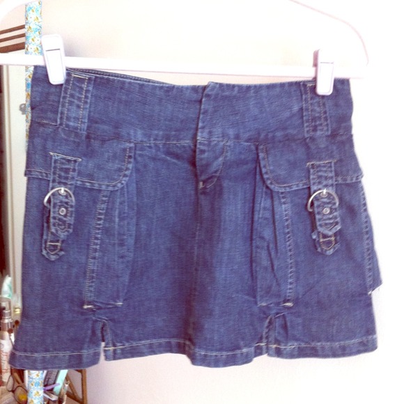 Denim skirt