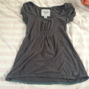 American Eagle Grey Blouse