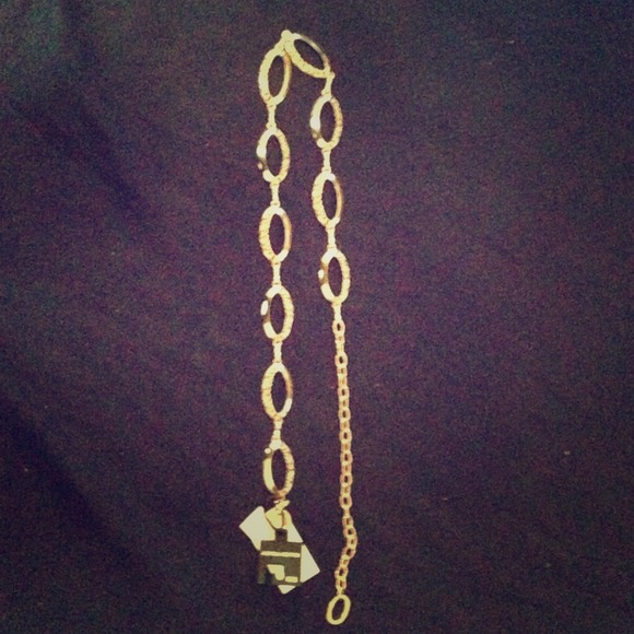 Gold Oval Link Belt