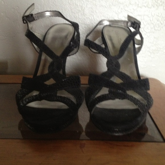 Black Calvin Klein High Heels