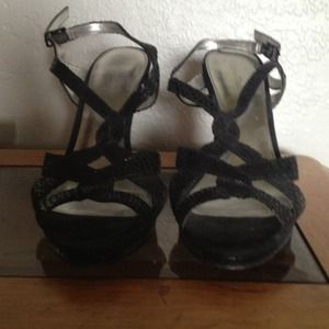 Black Calvin Klein High Heels