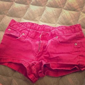 Pink PIAMA jean shorts