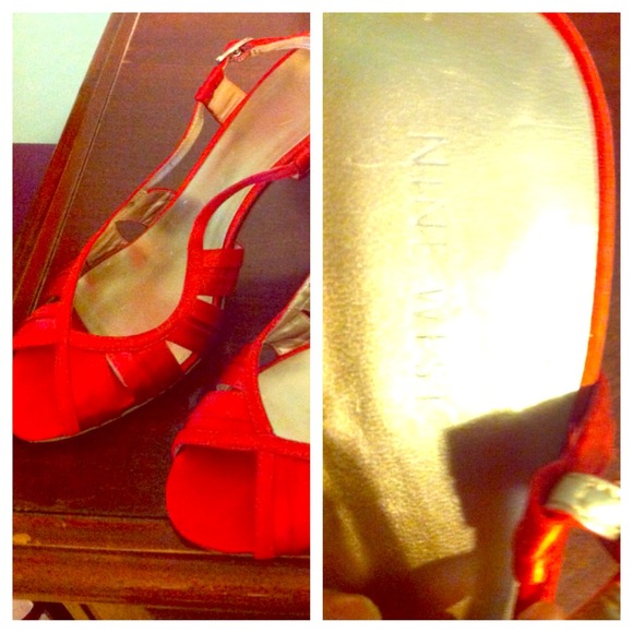 a touch of class Size 8 Nine West burnt orange! - Picture 1 of 3