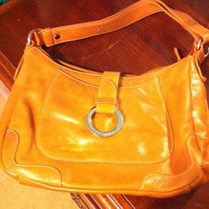 Tan handbag