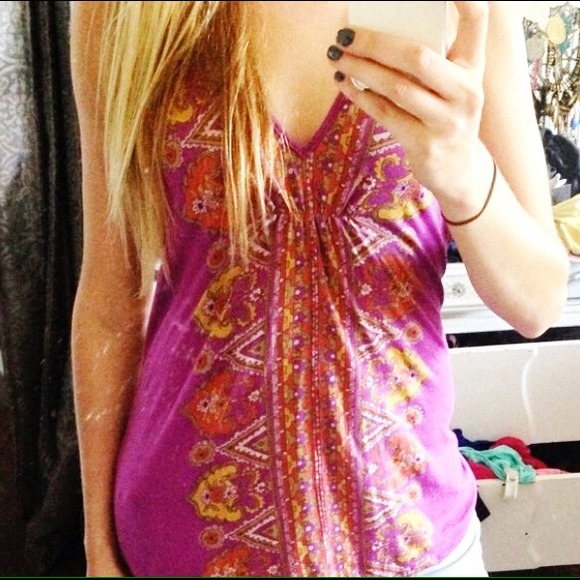 SOLD!🌟FLASH SALE!🌟HP! Bohemian Tank Top - Picture 4 of 4