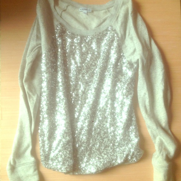 Express Sequin Hoodie