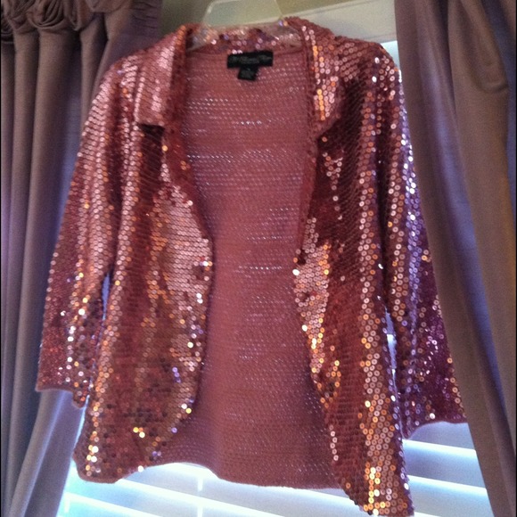 Pink sequin jacket