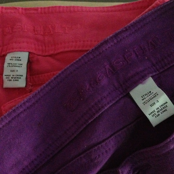 wet seal colored shorts - Picture 3 of 3