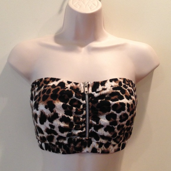 Charlotte Russe leopard bandeau