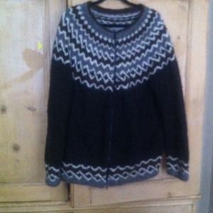 Hand knit sweater
