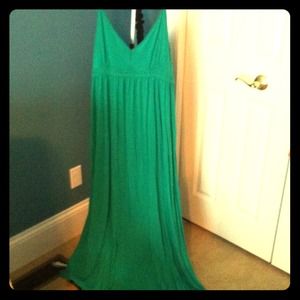 Green Maxi dress