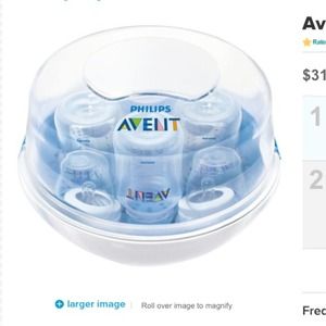 ❌ SOLD ❌Phillips Avent microwave bottle sterilizer