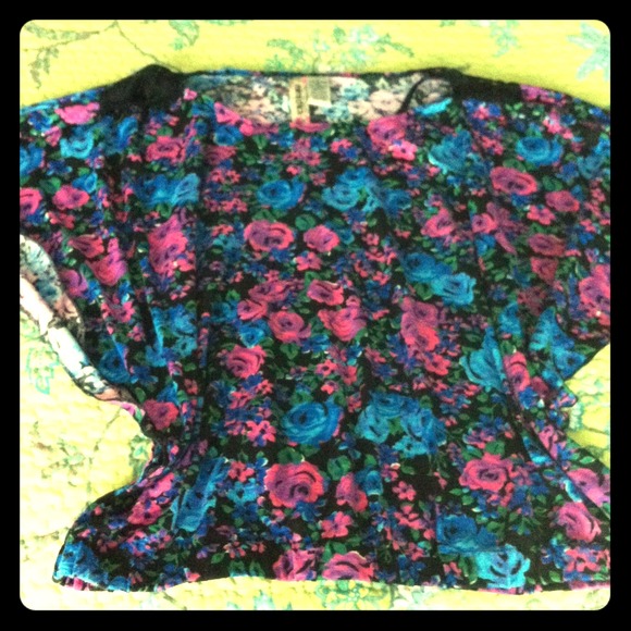 Nordstrom floral Mimi Chica top - Picture 1 of 1