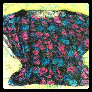 Nordstrom floral Mimi Chica top