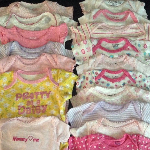 Other - 10pcs NEW BORN ONESIES