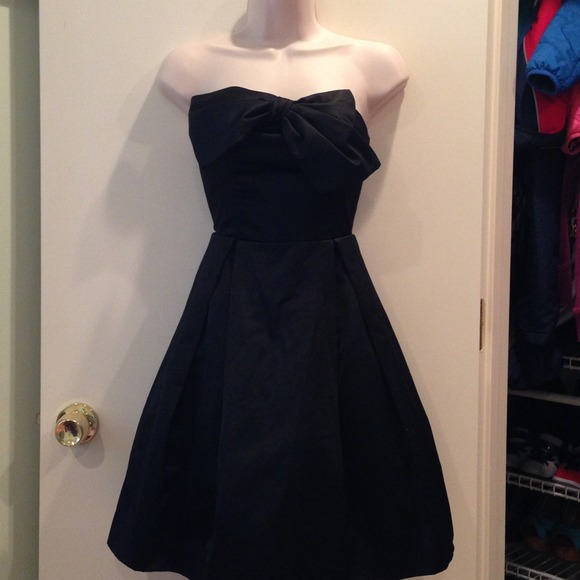 Kate young for target black satin dress