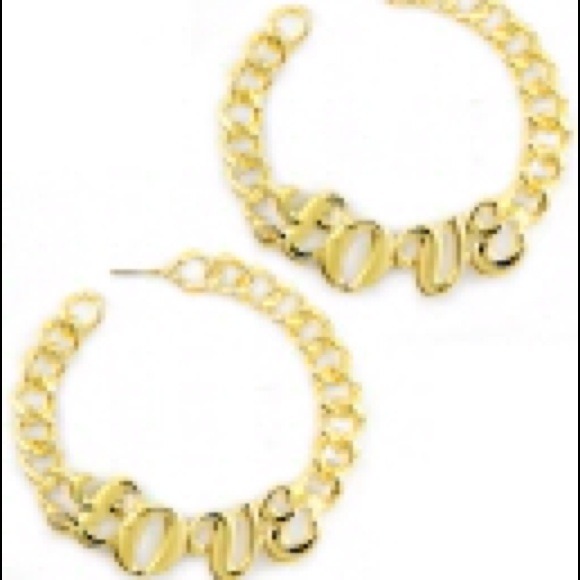 Jewelry - LOVE hoops