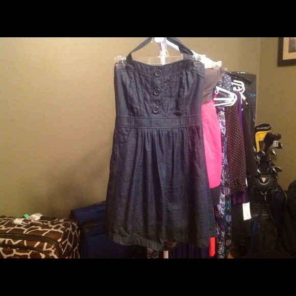 Denim dress