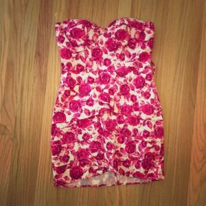 Forever 21 Pink Floral Dress