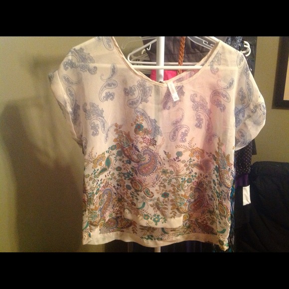 Sheer shirt