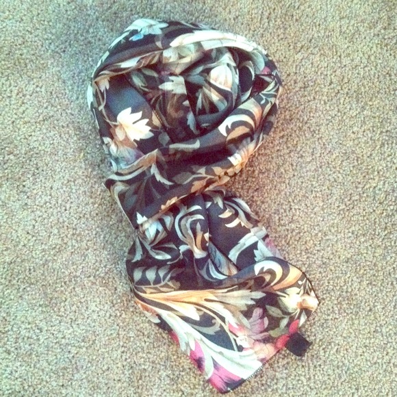 Boutique floral scarf