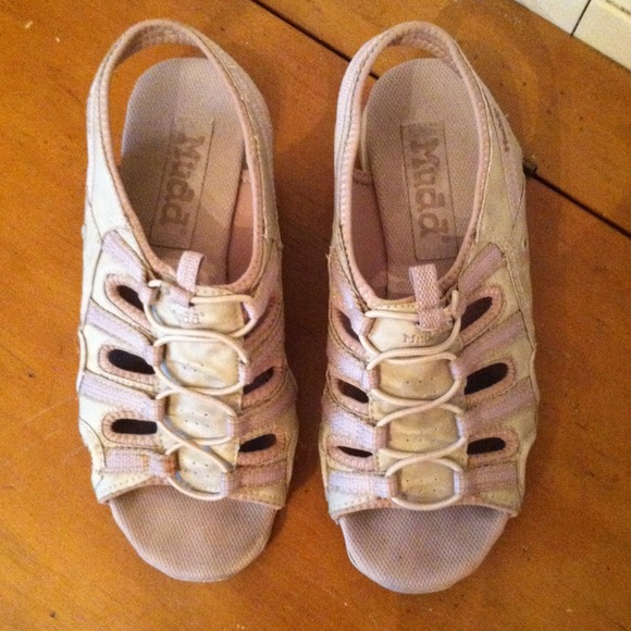 Beige Mudd Sandals