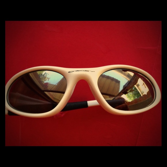 SOLD White Oakley Sunglasses Unisex