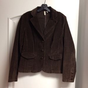 Brown Corduroy Blazer