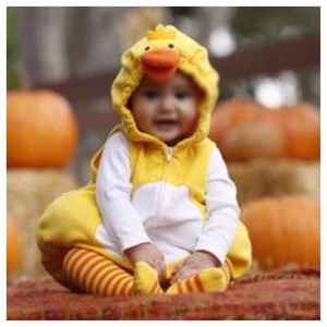 Child Halloween duck costume
