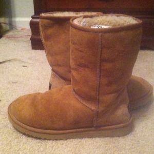 Chestnut colored Uggs
