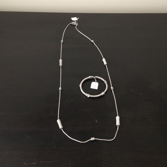 Lia Sophia bracelet and necklace