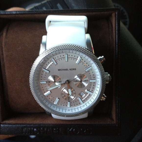 Michael Kors Accessories - MK authentic rubber band watch