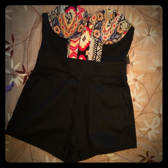 Asos Aztec Romper - Picture 1 of 2