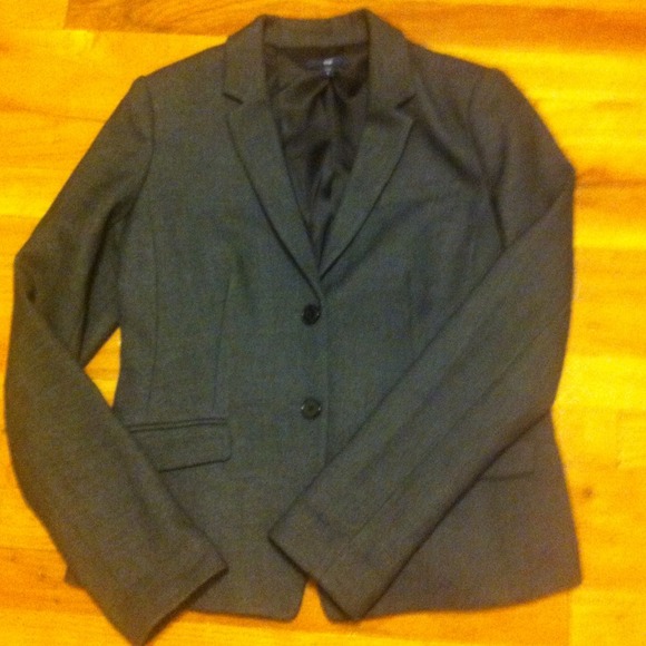 Gap blazer - dark gray.  Perfect for the office,