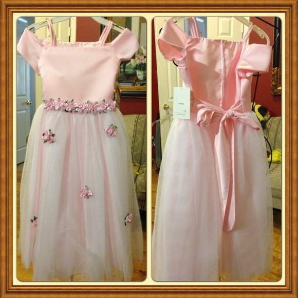 😘❤BUTIFULL PINK & WHITE DRESS😘❤ - Picture 1 of 1