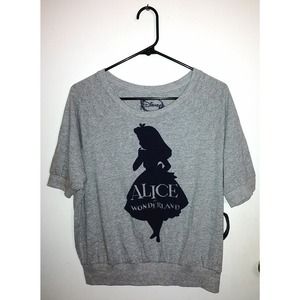 Alice in Wonderland Graphic Top