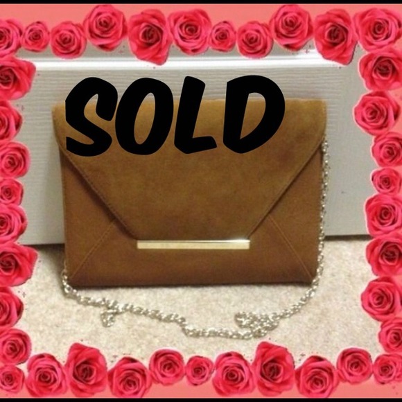 🎀SOLD🎀Aldo, Brown Suede Clutch or Purse
