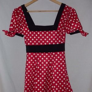 REDUCED🎀Minnie Mouse Costume With Ears. Worn Once