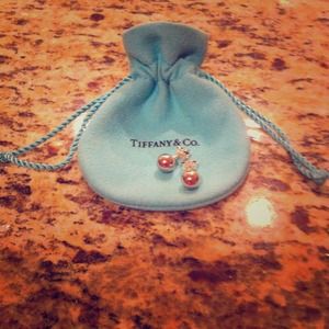 Tiffany & Co. Sterling Silver Ball Earrings