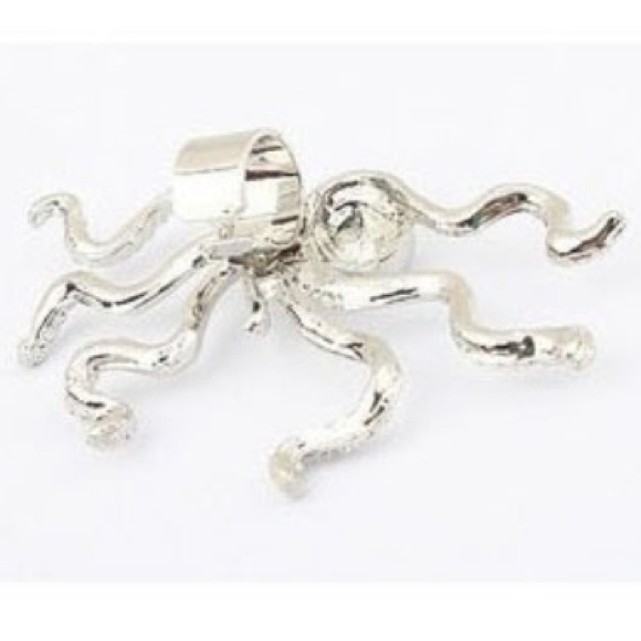 One Octopus Shape Ear Studs - Picture 2 of 2
