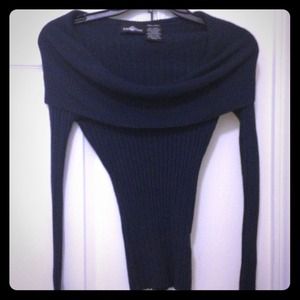 💙winter blouse , navy blue💜